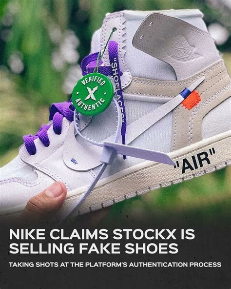 can you sue stockx for selling fake shoes|stock x fraud.